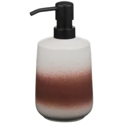 Seifenspender Sia Lila Keramik 9 cm 18.5 cm - Farbe: mauve - Seifenspender