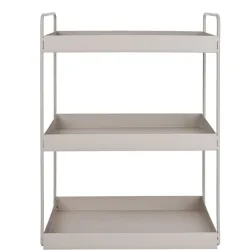 Dekoration Reduced Beige Metall 43 cm - Farbe: creme - Dekoration