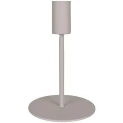 Kerzenständer Reduced Beige Metall 14 cm - Farbe: creme - Kerzenständer