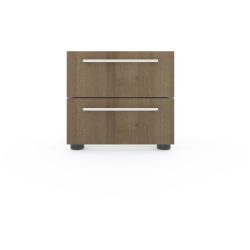 Nachttisch Window Braun Holz 40.6 cm 35 cm - Farbe: eiche - Material: Holzwerkstoff - Nachttisch