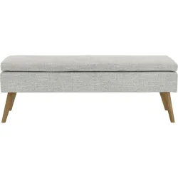 Bank Sørensen Beige Stoff 142 cm 42 cm - Bank