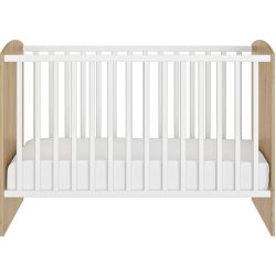 Babybett Arthur Braun Holz Höhenverstellbar (manuell) - Farbe: eiche - Material: Holzwerkstoff - Babybett