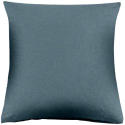 Kissenbezug Bettina Cyan Baumwolle 65 cm 65 cm - Farbe: petrol - Material: 100% Baumwoll-Flanell - Kissenbezug