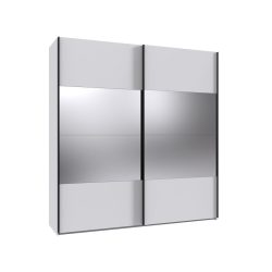 Kleiderschrank Enero Weiss Holzwerkstoff 225 cm 65 cm 208 cm - Kleiderschrank