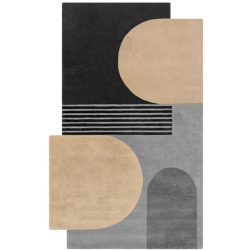 Teppich Loza Beige/Grau Wolle 200 cm 290 cm - Farbe: grau/beige - Teppich