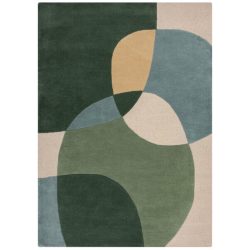 Teppich Hakari Blau/Grün Wolle 160 cm 230 cm - Teppich