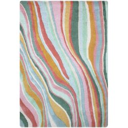 Teppich Holo Mehrfarbig Wolle 120 cm 170 cm - Teppich