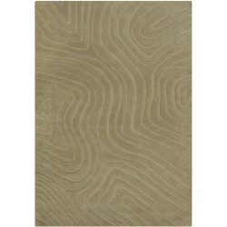 Teppich Hibachi Grün Wolle 160 cm 230 cm - Farbe: Sage - Teppich