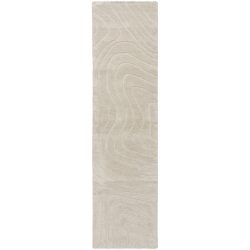 Teppich Hibachi Beige Wolle 60 cm 230 cm - Farbe: Natural - Teppich
