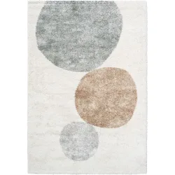 Teppich Filo Grau/Weiss Polyethylen 166 cm 230 cm - Material: Polypropylen - Teppich