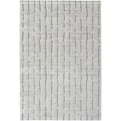 Teppich Vira Grau Polyester 80 cm 150 cm - Farbe: hellgrau - Teppich