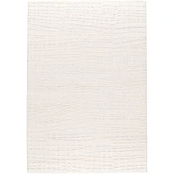 Teppich Pavo Weiss Polyester 80 cm 150 cm - Teppich