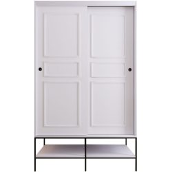 Kleiderschrank Uyumak Weiss Holzwerkstoff 164 cm 69 cm 39 cm - Material: Melamin - Kleiderschrank