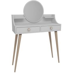 Schminktisch Uyumak - Farbe: Weiss - Material: Melamin - Schminktisch