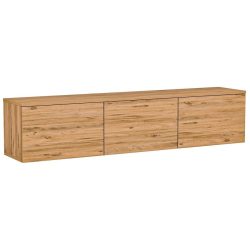 TV-Möbel Yasam Braun Holzwerkstoff 167 cm 8 cm 39 cm - Farbe: Kiefer - Material: Melaminbeschichtete Spanplatte - TV-Möbel