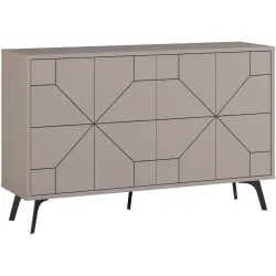 Konsole Yemek Braun Holzwerkstoff 62.4 cm - Farbe: Kaffee - Material: 100% Melaminbeschichtete Spanplatte - Konsole