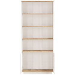Bücherregal Yemek Braun Holzwerkstoff/Kunststoff 168.3 cm 77.5 cm - Farbe: Kiefer - Material: Melaninbeschichtete Mischholz (Spanplatte) - Bücherregal
