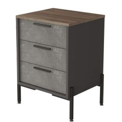 Kommode Yemek Braun Holzwerkstoff 70 cm 44.5 cm - Material: Melamin - Kommode