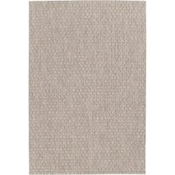 Teppich Karo Beige Polyethylen 160 cm 230 cm - Farbe: natur - Material: Polypropylen - Teppich