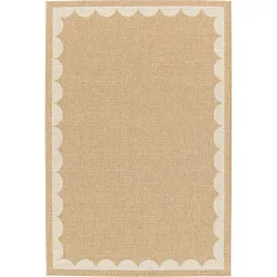 Teppich Kaido Beige Polyethylen 80 cm 150 cm - Farbe: natur - Material: Polypropylen - Teppich