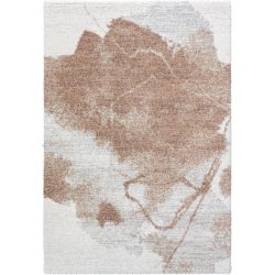 Teppich Parker Braun/Weiss Polyethylen 80 cm 150 cm - Farbe: creme - Material: Polypropylen - Teppich