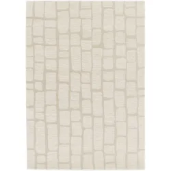 Teppich Fino Beige Polyester 80 cm 150 cm - Teppich