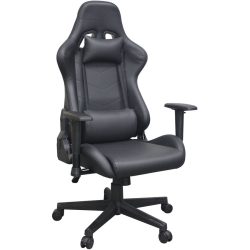 Bürostuhl Theron Schwarz Kunststoff/Nylon 70 cm 137 cm Höhenverstellbar (manuell) - Bürostuhl