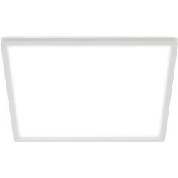 Deckenlampe Emma II Kunststoff weiss 42 cm - LED - Lichtfarbe: Kaltes Tageslichtweiss - Deckenlampe- LED Energiesparlampe