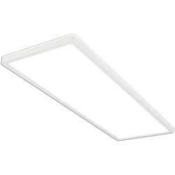 Deckenlampe Emma II Kunststoff weiss 58cm - LED - Lichtfarbe: Kaltes Tageslichtweiss - Deckenlampe- LED Energiesparlampe