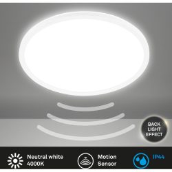Deckenlampe Telefunken Sensor Kunststoff weiss - LED - Lichtfarbe: Helles Neutralweiss - Deckenlampe- LED Energiesparlampe