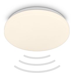 Deckenlampe Telefunken Weiss Kunststoff 27 cm 6.5 cm - LED - Lichtfarbe: Warmweiss - Deckenlampe- LED Energiesparlampe