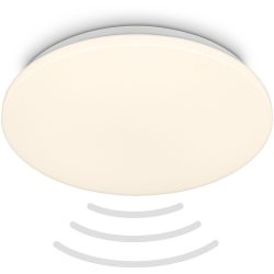 Deckenlampe Telefunken Weiss Kunststoff 35 cm 5.5 cm - LED - Lichtfarbe: Warmweiss - Deckenlampe- LED Energiesparlampe