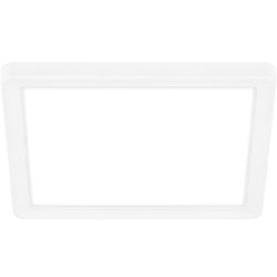 Deckenlampe Emma II Kunststoff weiss 19x19cm - LED - Lichtfarbe: Kaltes Tageslichtweiss - Deckenlampe- LED Energiesparlampe