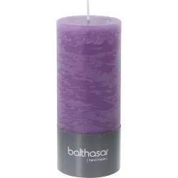 Balthasar, Balthasar - Zylinderkerze, 60X140MM, Flieder