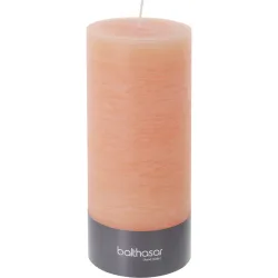 Balthasar, Balthasar - Zylinderkerze, 90X200MM, Apricot