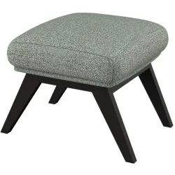 Hocker Halani Blau Stoff 41 cm 54 cm - Farbe: Sky Blue - Hocker