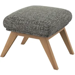Hocker Halani Grün Stoff 41 cm 54 cm - Farbe: waldgrün - Hocker
