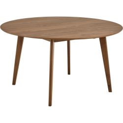 Esstisch rund Roxby Braun MDF 140 cm - Farbe: nussbaumfarbig - Esstisch rund