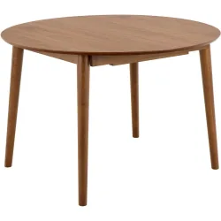 Esstisch rund Montreux Braun MDF 154 cm Ausziehbar - Farbe: nussbaumfarbig - Esstisch rund