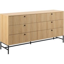 Kommode Albany Braun MDF 157.9 cm 40 cm - Farbe: natur - Kommode