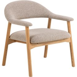 Sessel Addi Beige Stoff 70 cm 70.5 cm - Sessel