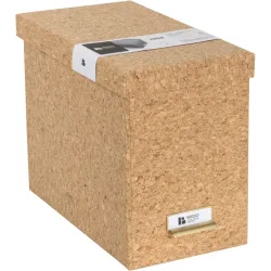BIGSO BOX Organizer Office Braun Kork 18.5 cm 35 cm 26.5 cm - Organizer