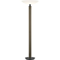 Designer-Stehlampe Bankamp Logan bronze dimmbar H 180 cm - LED - Lichtfarbe: Extra warmweiss - Material: Aluminium/Acryl - Designer-Stehlampe- LED