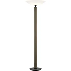 Designer-Stehlampe Bankamp Logan bronze dimmbar H 180 cm - LED - Lichtfarbe: Extra warmweiss - Material: Aluminium/Acryl - Designer-Stehlampe- LED