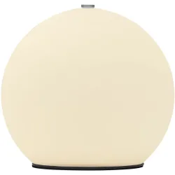 Designer-Tischlampe Bankamp Globe aluminium matt dimmbar D 20 cm H 19 cm - LED - Lichtfarbe: Extra warmweiss - Material: Aluminium/Acryl -