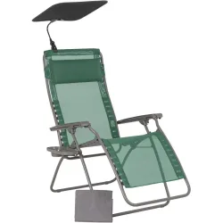 La Fuma Liegestuhl Lafuma Zen Edition grün 88 cm 68 cm 114 cm - Liegestuhl
