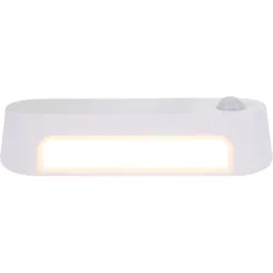 Wandlampe Arun Kunststoff weiss - LED - Lichtfarbe: Warmweiss- LED Energiesparlampe