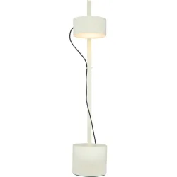 Tischlampe Colma Metall/Acryl cremeweiss matt 5W LED - LED- LED Energiesparlampe