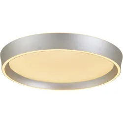 Deckenlampe Pina Metall/Acryl silber Ø 39cm 29W LED - LED - Deckenlampe- LED Energiesparlampe