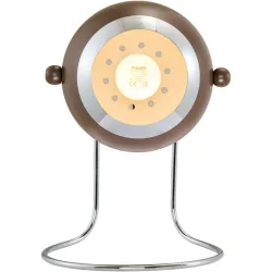 Tischlampe Havanna Metall dunkelbraun matt Ø 18cm E27